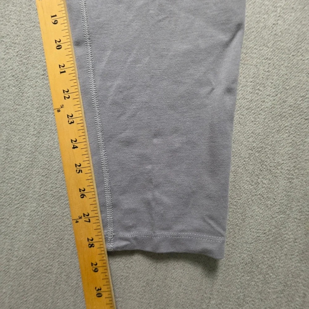 Russell Athletic Pants Mens L Grey Zipper Pockets Tapered Joggers